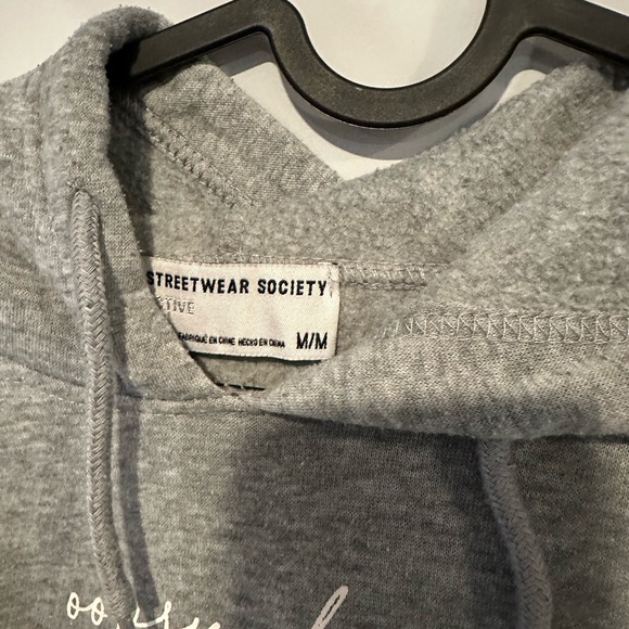 Steetwear society active - grey hoodie - Picture 3 of 3